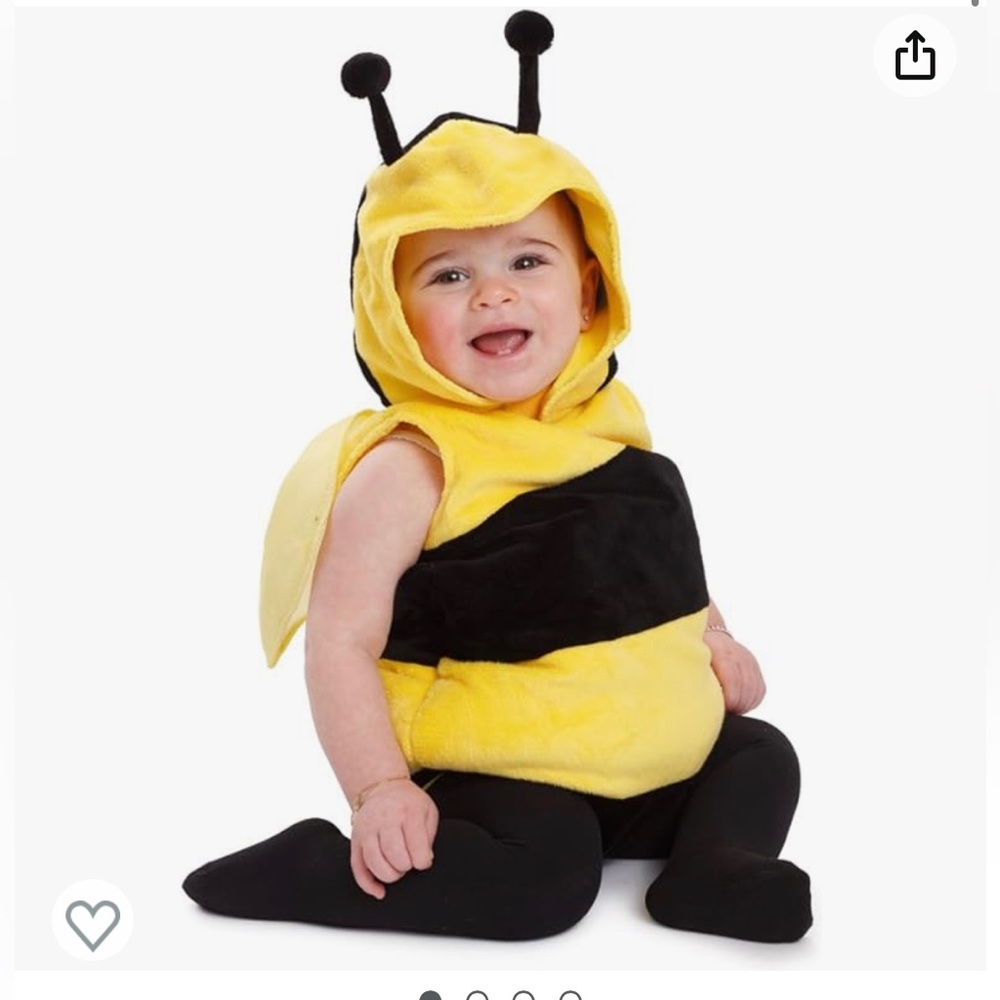 Baby Bumblee Bee costume six months